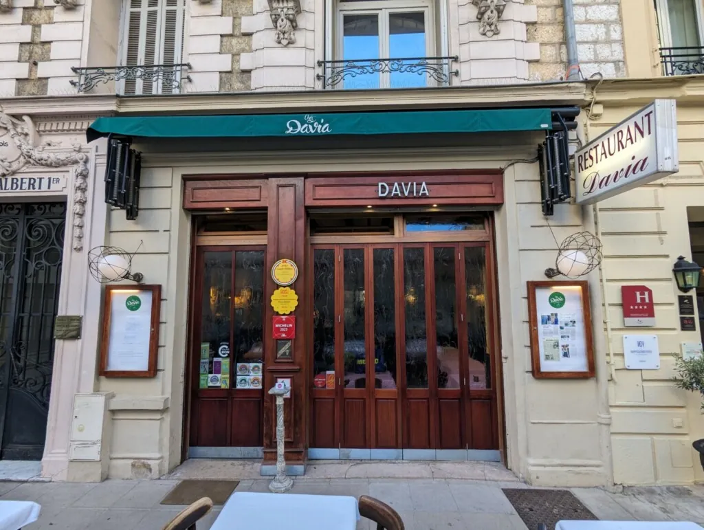 Chez Davia à Nice