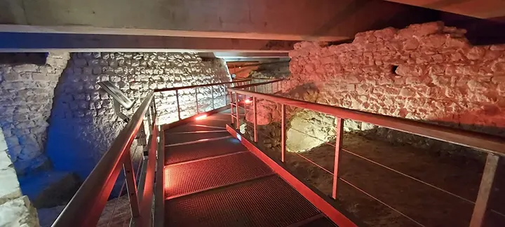 Crypte archéologique à Nice