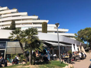 Accueil 96 Terrasses des restaurants du port, studio front de mer à la Marina Baie des Anges